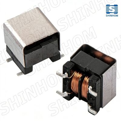 Qualità  SLFE8.3 Series Common Mode Choke with 1500 Vdc Isolation Voltage, Wide Inductance Range 1 mH to 50 mH, and Extended Temperature Range -40°C to +105°C for EMI Filtering fabbrica