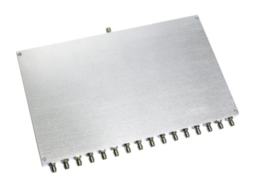 Low Insertion Loss High Port Isolation Coaxial Power Splitter and Combiner with Wide Frequency Range