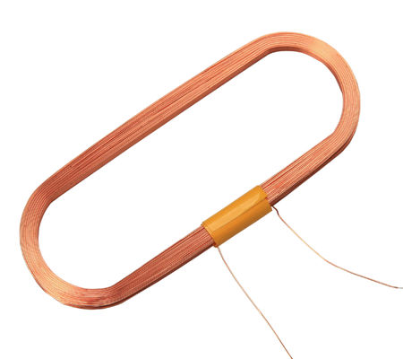 Diametro di cavo su ordinazione della struttura a più strati 0.12mm della bobina del centro dell'aria dell'antenna di bobina di dimensione RFID