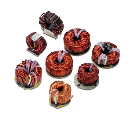 Modo comune EMI Filter Toroidal Power Inductor 10kHz RoHS